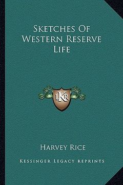 portada sketches of western reserve life (en Inglés)