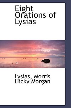 portada eight orations of lysias