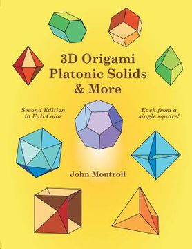 portada 3D Origami Platonic Solids & More (en Inglés)