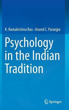 portada Psychology in the Indian Tradition (en Inglés)