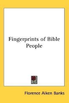 portada fingerprints of bible people (en Inglés)