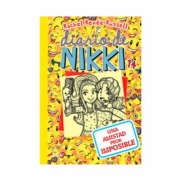 portada Una amistad peor imposible (Diario de Nikki 14) (in Spanish)