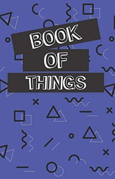 portada Book of Things: Alphabetically Organized Book to Keep Track of Internet Addresses and Website Logins (in English)