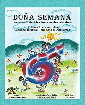 portada Doña Semana: Canciones Infantiles Tradicionales Educativas (Canciones Infantiles Tradicionales Dominicanas)