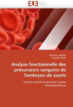 portada Analyse Fonctionnelle Des Precurseurs Sanguins de L'Embryon de Souris