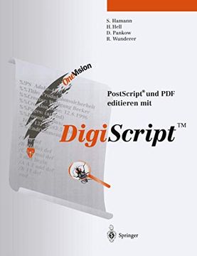 portada Post Script® und pdf Editieren mit Digiscript™ (en Alemán)