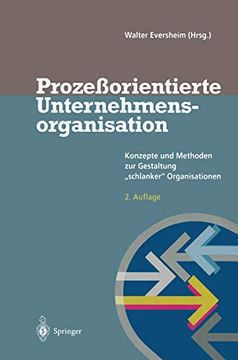 portada Prozeßorientierte Unternehmensorganisation: Konzepte und Methoden zur Gestaltung „Schlanker“ Organisationen (en Alemán)