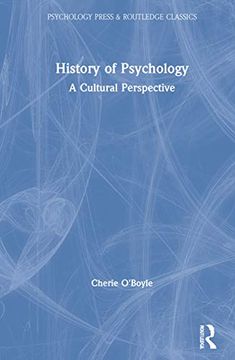 portada History of Psychology: A Cultural Perspective (Psychology Press & Routledge Classic Editions) (en Inglés)