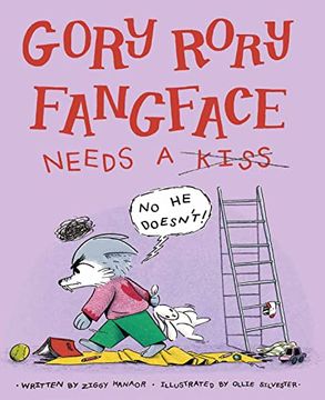 portada Gory Rory Fangface Needs a Kiss (en Inglés)