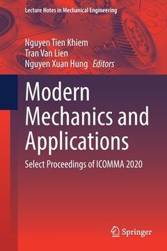 portada Modern Mechanics and Applications: Select Proceedings of Icomma 2020 (en Inglés)