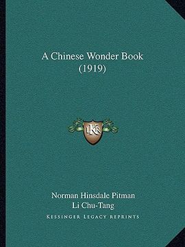 portada a chinese wonder book (1919) (en Inglés)