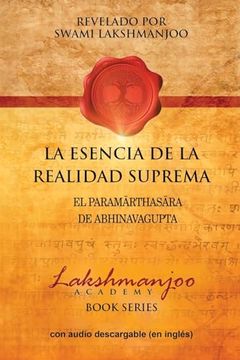 portada La Esencia de la Realidad Suprema: El Paramarthasara de Abhinavagupta