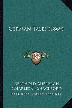 portada german tales (1869) (en Inglés)