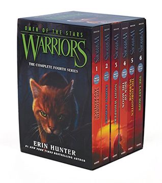 portada Warriors: Omen of the Stars box Set: Volumes 1-6 (en Inglés)