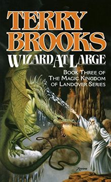 portada Wizard at Large (The Magic Kingdom of Landover) (en Inglés)
