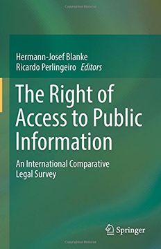 portada The Right of Access to Public Information: An International Comparative Legal Survey