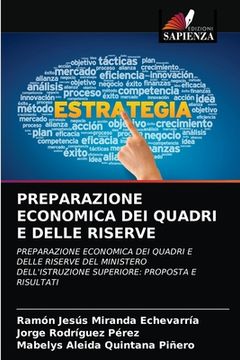 portada Preparazione Economica Dei Quadri E Delle Riserve (en Italiano)