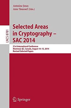 portada Selected Areas in Cryptography - SAC 2014 (Security and Cryptology)