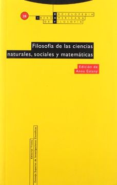 portada Filosofia de las Ciencias Naturales Sociales y Matematicas (in Spanish)