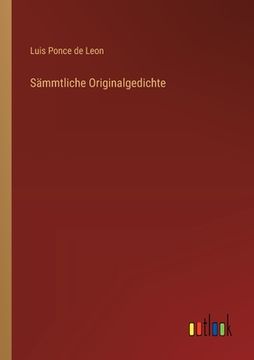 portada Sämmtliche Originalgedichte (in German)