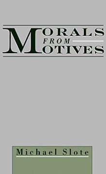 portada Morals From Motives (en Inglés)