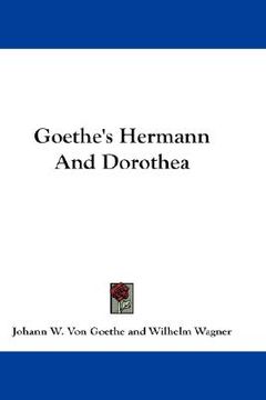 portada goethe's hermann and dorothea (in English)