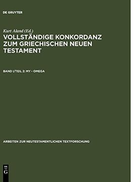portada My - Omega: 2 (Arbeiten zur Neutestamentlichen Textforschung) (in German)