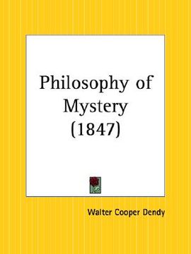 portada philosophy of mystery (in English)