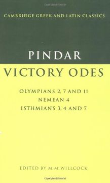 portada Pindar: Victory Odes Paperback: Olympians 2, 7 and 11; Nemean 4; Isthmians 3, 4 and 7: Isthmians 3, 4 & 7 (Cambridge Greek and Latin Classics) (en Inglés)