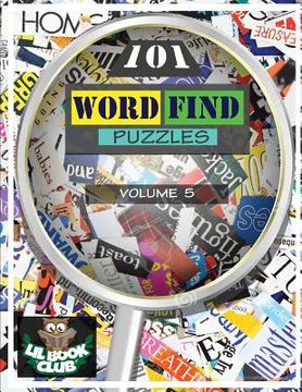 portada 101 Word Find Puzzles Vol. 5: Themed Word Searches, Puzzles to Sharpen Your Mind (in English)