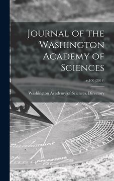 portada Journal of the Washington Academy of Sciences; v.100 (2014)