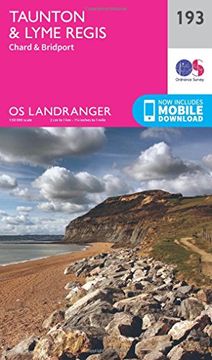 portada Taunton & Lyme Regis, Chard & Bridport 1 : 50 000 (OS Landranger Map)