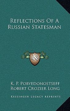 portada reflections of a russian statesman (in English)
