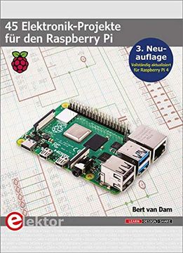 portada 45 Elektronik-Projekte für den Raspberry pi (en Alemán)