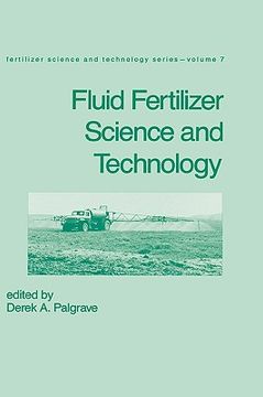 portada fluid fertilizer science and technology (en Inglés)