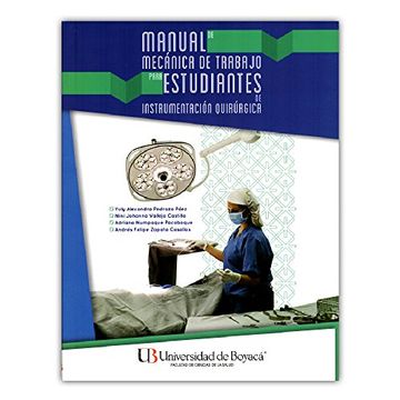 portada Manual de Mecánica de Trabajo Para Estudiantes de Instrumentación Quirúrgica
