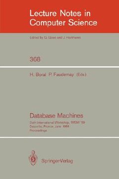 portada database machines (en Inglés)
