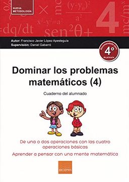 portada E.p.-dominar Problemas Matematicos 4º (2017)