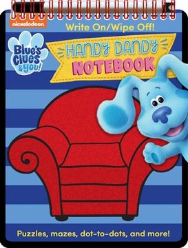 portada Nickelodeon Blue'S Clues & You! Handy Dandy Notebook (Write and Wipe) (en Inglés)