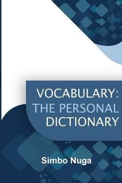 portada Vocabulary: The Personal Dictionary (in English)
