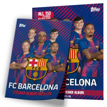 portada FC Barcelona 2025-26 Set Completo 150 Estampas (en Inglés)