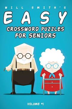 portada Will Smith Easy Crossword Puzzles For Seniors - Vol. 1 (en Inglés)
