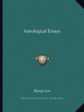 portada astrological essays (en Inglés)