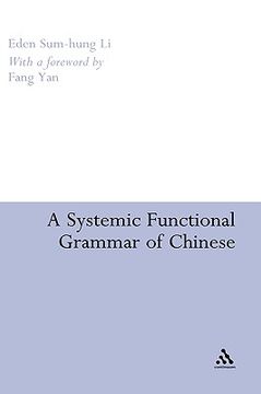 portada a systemic functional grammar of chinese (in English)