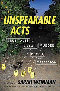 portada Unspeakable Acts: True Tales of Crime, Murder, Deceit, and Obsession (en Inglés)