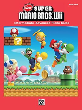 portada Super Mario Wii Edition: Intermediate / Advanced Piano Solos (en Inglés)