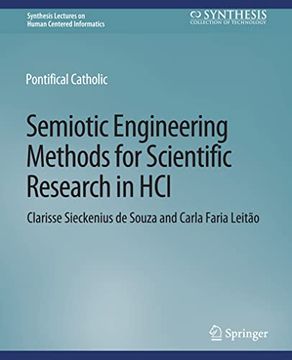 portada Semiotic Engineering Methods for Scientific Research in Hci (en Inglés)