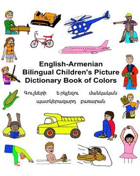 portada English-Armenian Bilingual Children's Picture Dictionary Book of Colors