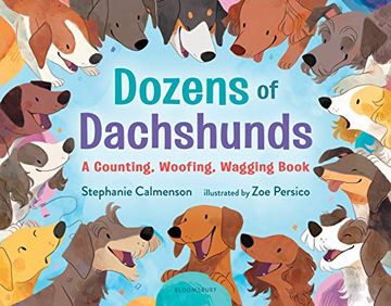 portada Dozens of Dachshunds: A Counting, Woofing, Wagging Book (in English)