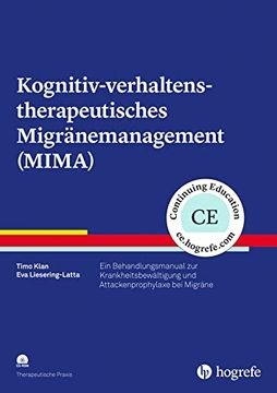 portada Kognitiv-Verhaltenstherapeutisches Migränemanagement (Mima) (in German)
